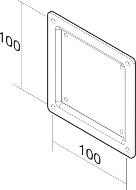 Аксесоар Neomounts by NewStar VESA Conversion Plate - VESA 75 to 100