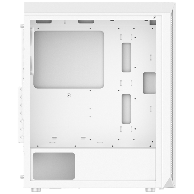 Кутия ADATA VALOR AIR PLUS MT WHITE, Middle Tower, 2 x USB 3.2, Mini-ITX, Micro-ATX, ATX