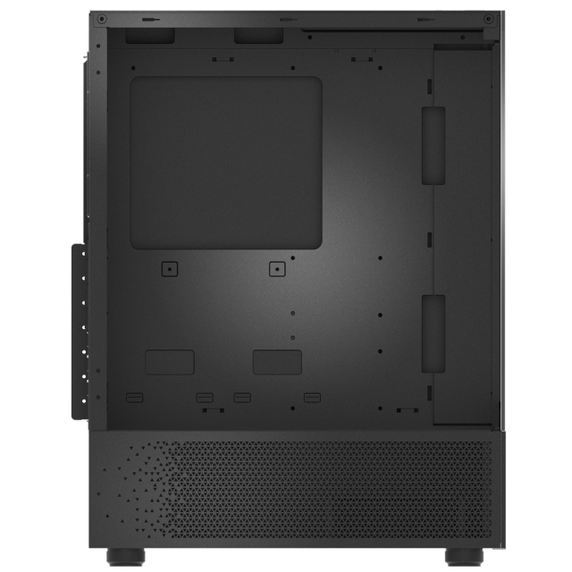 Кутия ADATA INVADER X MINI MT BLACK, Middle Tower, 2 x USB 3.2, 1 x USB 3.2 Type-C, Mini-ITX, Micro-ATX, ATX