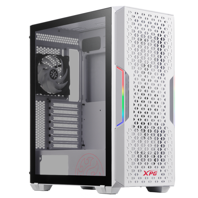 Кутия ADATA STARKER AIR WHITE, 2 x USB 3.0, 1 x HD Audio, Mini-ITX, Micro-ATX, ATX