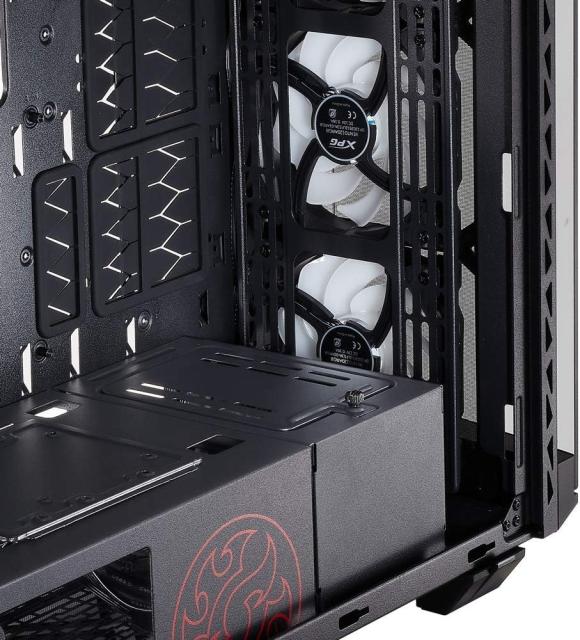 Кутия ADATA BATTLECRUISER MT BLACK, 2 x USB 3.0, 1 x USB Type-C Gen.1, 1 x HD Audi, Mini-ITX, Micro-ATX, ATX, E-ATX 