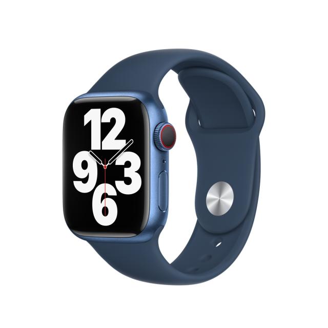 Каишка за часовник Apple Watch 41mm Abyss Blue Sport Band - Regular