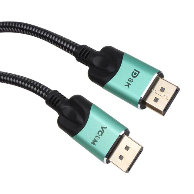 Кабел VCom Display Port (M) към Display Port (M), v1.4, 1.5m. - 8K