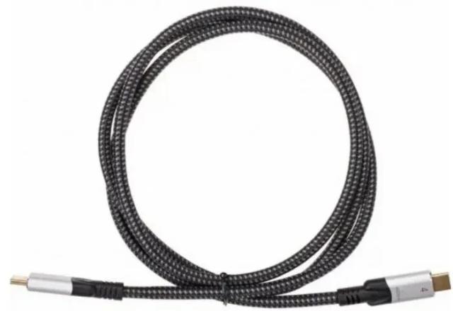 USB кабел VCom USB Type-C към USB Type-C 4.0, 40Gbps, 240W 