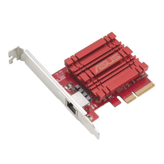 Мрежова карта ASUS XG-C100C V3 PCI-E, 1x RJ-45 IEEE 802.3an 10GBase-T