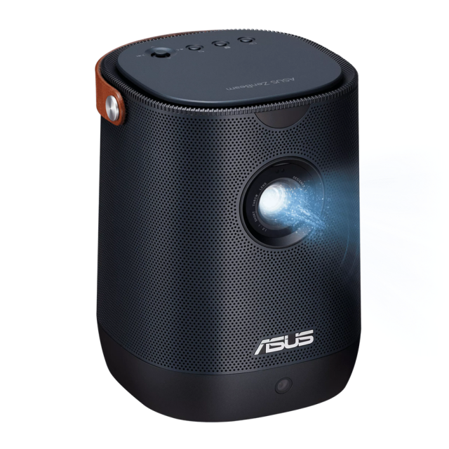 Проектор Asus ZenBeam L2, DLP, Full HD (1920x1080), 400:1, 960 lm, sound Harman Kardon, HDMI, Micro-HDMI, USB-C, AUX