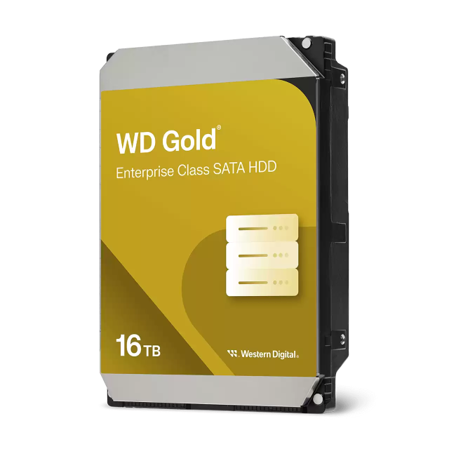 Твърд диск Western Digital Gold Enterprise Class 16TB SATA 6 Gb/s, 7200 rpm, 512MB кеш, 3.5" (8.89 cm)