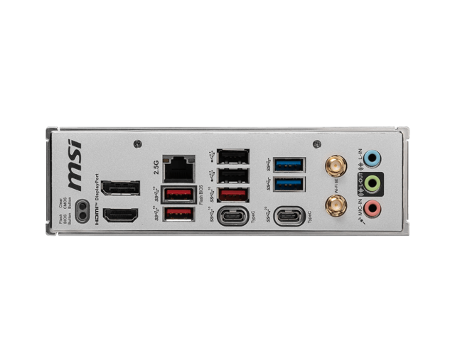 Дънна платка MSI B650M PROJECT ZERO, AM5, 4x DDR5, 2x M2, 4x SATA 6Gb/s, Wi-Fi 6E, Bluetooth 5.3, DP, HDMI, Micro ATX