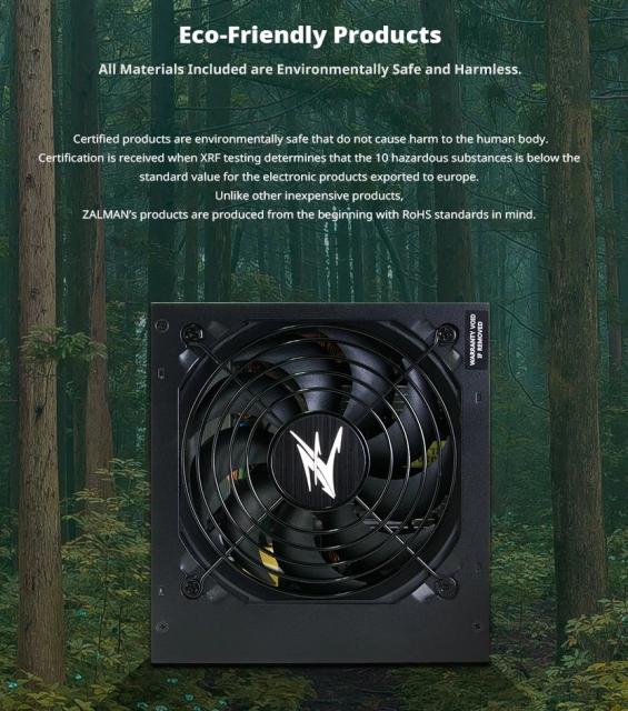 Захранване Zalman MegaMax ZM800-TXII 800W, Active PFC, 80 PLUS 