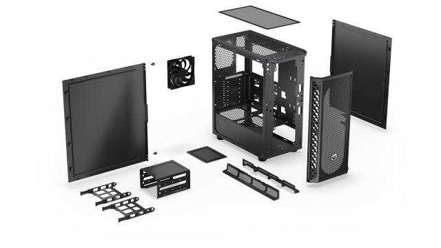 Кутия ENDORFY Signum 300 Solid, Middle Tower, 2x USB 3.0, 1x Microphone, 1x Headphones, ATX, Micro ATX, Mini ITX