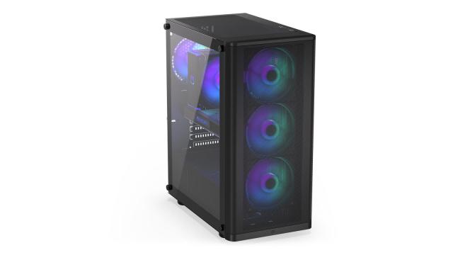 Кутия ENDORFY Ventum 200 ARGB, Middle Tower, 2x USB 3.0, 1x Microphone, 1x Headphones, ATX, Micro ATX, Mini ITX