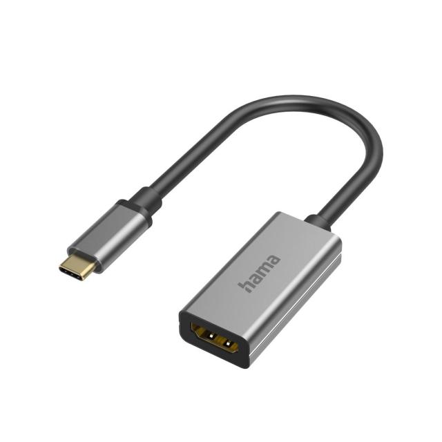 Видео адаптер HAMA USB-C (м) към HDMI (ж) Ultra-HD 8K@60 Hz