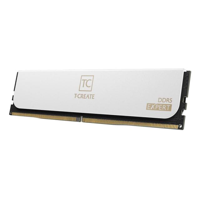 Памет Team Group T-CREATE EXPERT White 32GB (2x16GB) DDR5 6000MHz, CL30, 1.35 V