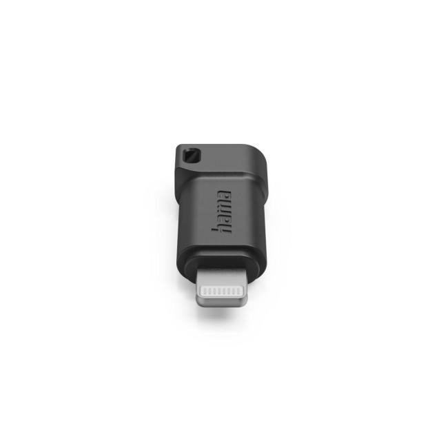 HAMA адаптер USB Type-C  към Apple Lightning Plug, черен