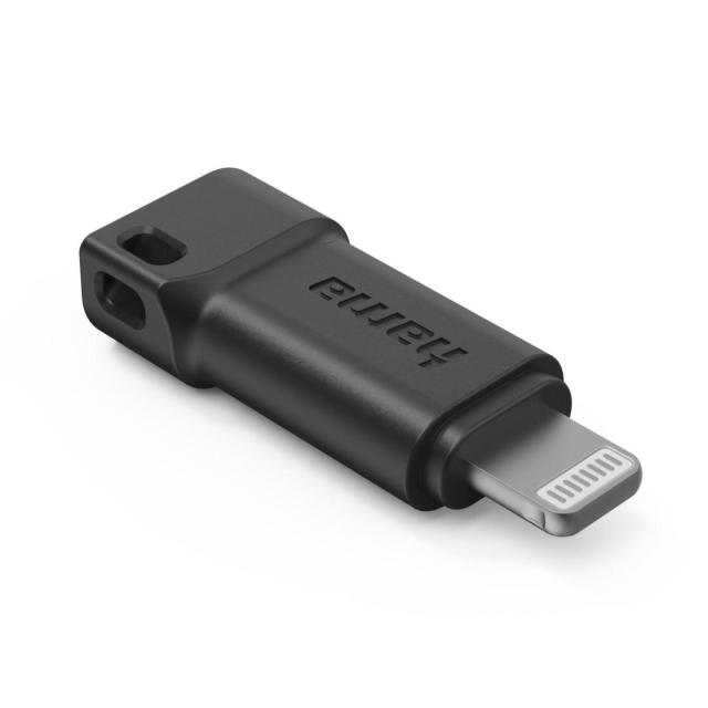 HAMA адаптер USB Type-C  към Apple Lightning Plug, черен