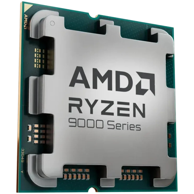 Процесор AMD RYZEN 5 9600 6C (3.8/5.2 GHz, 32MB Cache), 65W, AM5, TRAY, без охлаждане
