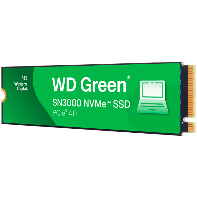 Western Digital Green SN3000 SSD 500GB, M.2 2280 PCIe Gen4x4, BULK