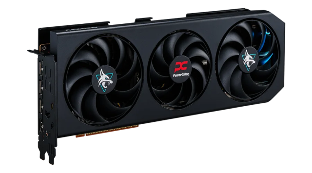 Видео карта PowerColor Radeon RX 9070 Hellhound 16GB GDDR6, 256-bit, 1x HDMI, 3x DP