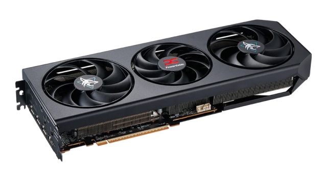 Видео карта PowerColor Radeon RX 9070 Hellhound 16GB GDDR6, 256-bit, 1x HDMI, 3x DP