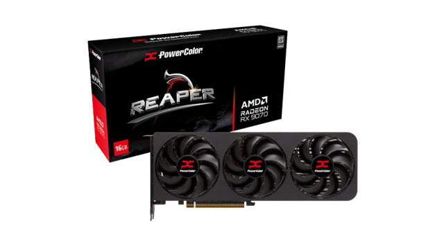 Видео карта PowerColor Radeon RX 9070 Reaper 16GB GDDR6, 256-bit, 1x HDMI, 3x DP