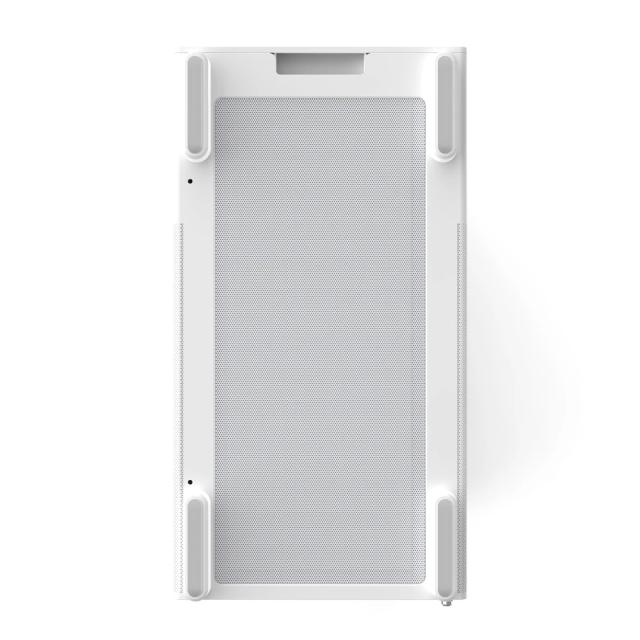 Кутия Zalman P10 White, Mini Tower, Tempered Glass, 1 x USB 3.1 Type-C, 1 x USB 3.0, 1 x HD Audio, mATX / Mini-ITX