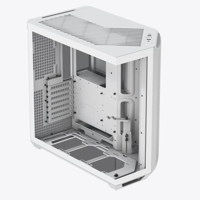 Кутия APNX V1 White, Middle Tower, 2x USB 3.2, 1x USB Тype-C, 1x HD Audio, ATX / Micro ATX / Mini-ITX