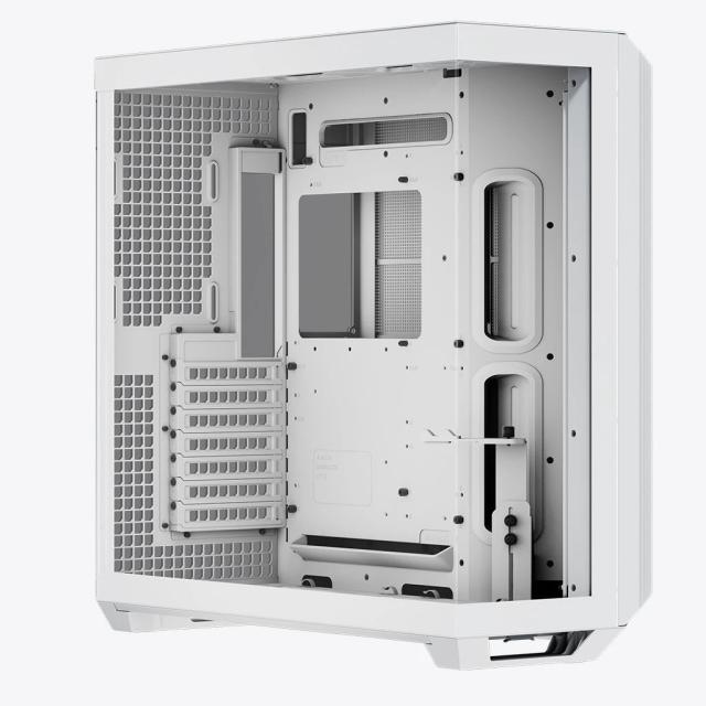 Кутия APNX V1 White, Middle Tower, 2x USB 3.2, 1x USB Тype-C, 1x HD Audio, ATX / Micro ATX / Mini-ITX