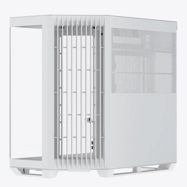 Кутия APNX V1 White, Middle Tower, 2x USB 3.2, 1x USB Тype-C, 1x HD Audio, ATX / Micro ATX / Mini-ITX