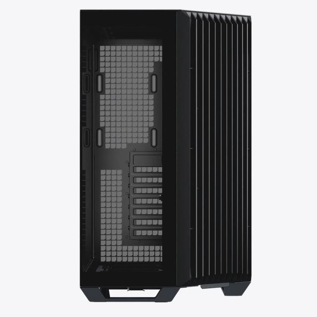 Кутия APNX V1 Black, Middle Tower, 2x USB 3.2, 1x USB Тype-C, 1x HD Audio, ATX / Micro ATX / Mini-ITX