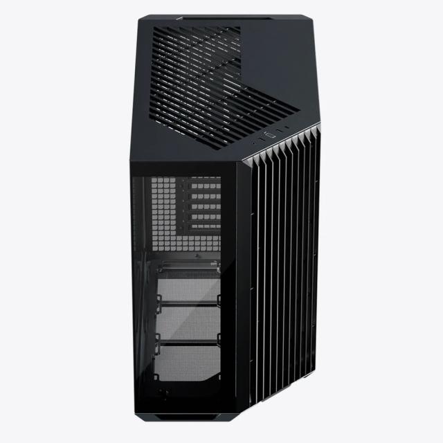 Кутия APNX V1 Black, Middle Tower, 2x USB 3.2, 1x USB Тype-C, 1x HD Audio, ATX / Micro ATX / Mini-ITX