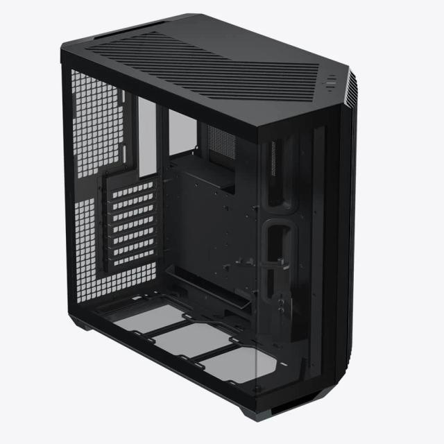 Кутия APNX V1 Black, Middle Tower, 2x USB 3.2, 1x USB Тype-C, 1x HD Audio, ATX / Micro ATX / Mini-ITX
