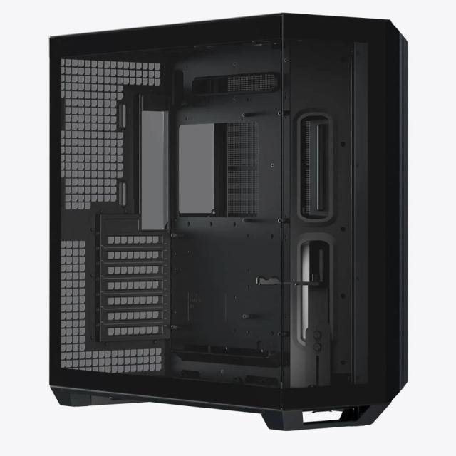 Кутия APNX V1 Black, Middle Tower, 2x USB 3.2, 1x USB Тype-C, 1x HD Audio, ATX / Micro ATX / Mini-ITX