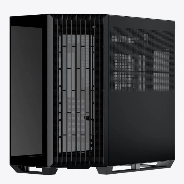 Кутия APNX V1 Black, Middle Tower, 2x USB 3.2, 1x USB Тype-C, 1x HD Audio, ATX / Micro ATX / Mini-ITX
