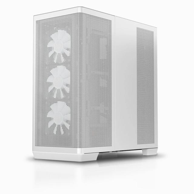 Кутия APNX C1-R - White, Middle Tower, 2x USB 3.0, 1x USB Тype-C, 1x HD Audio, ATX / Micro ATX / Mini-ITX