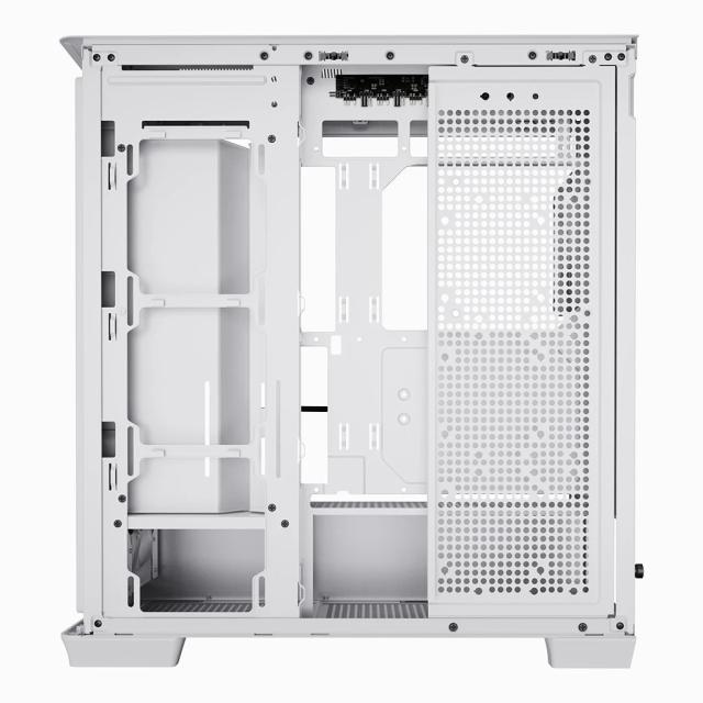 Кутия APNX C1-R - White, Middle Tower, 2x USB 3.0, 1x USB Тype-C, 1x HD Audio, ATX / Micro ATX / Mini-ITX