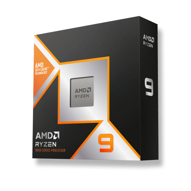 Процесор AMD RYZEN 9 9900X3D 12C ( 4.4/5.5 GHz, 128MB Cache), 120W, AM5, BOX, без охлаждане