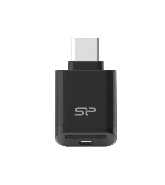 Четец за карти Silicon Power C200 MicroSD към USB Type-C