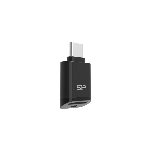 Четец за карти Silicon Power C200 MicroSD към USB Type-C