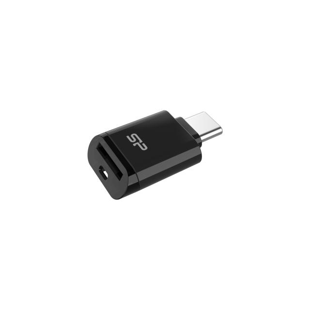 Четец за карти Silicon Power C200 MicroSD към USB Type-C