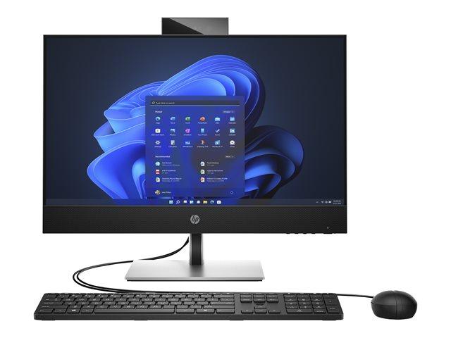 Компютър HP ProOne 440 G9 All-in-One, 23.8" (60.45 cm) FHD IPS Anti-glare Display, Intel Core i7-14700T 20C (1.30 / 5.20 GHz, 33MB Cache), Intel UHD Graphics 770, 32GB DDR5 SoDIMM, 512GB SSD M.2 NVMe, Windows 11 Pro