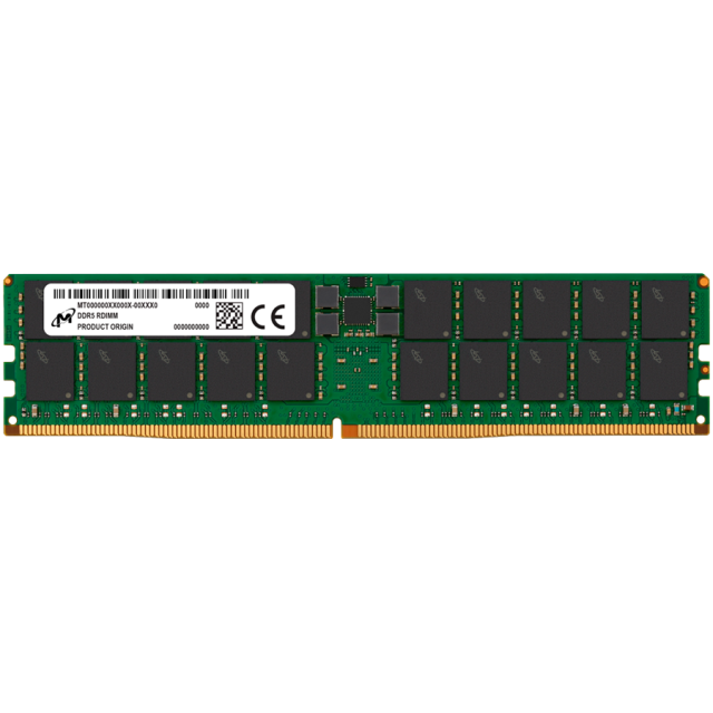 Памет Micron 32GB DDR5 RDIMM 2Rx4 5600MHz, CL46, 1.1 V 
