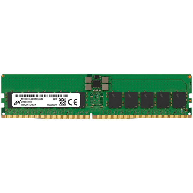 Памет Micron 32GB DDR5 RDIMM 1Rx4 4800MHz, CL40, 1.1 V 