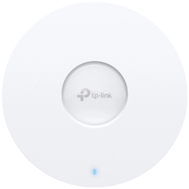 Точка за достъп TP-Link EAP650 AX3000 Ceiling Mount Dual-Band Wi-Fi 6 Access Point, 2.4GHz (574Mpbs)/ 5GHz (2402Mbps), 1x 10/100/1000 RJ-45 PoE