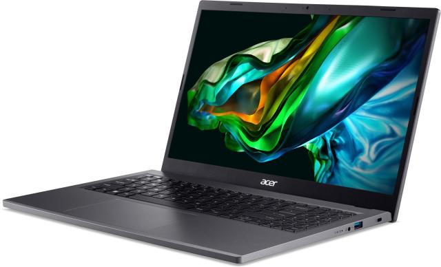 Лаптоп Acer Aspire 5 A515-58P, Intel Core i5-1335U 10C (1.3/4.6GHz, 12MB Cache), 15.6" (39.62cm) FHD IPS, 16GB LPDDR5, 512GB SSD, Windows 11 Home