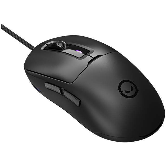 Мишка Lorgar MSA10, Ultralight Wired Gaming Mouse Advanced, оптична (12 000 dpi), 6 бутона, USB, Черна