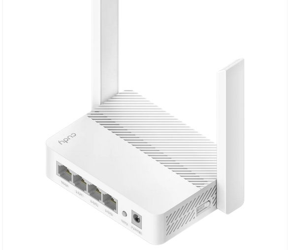 Рутер Cudy WR1200E, V1.0, 2.4/5 GHz, 300+867 Mbps, LAN: 3 x 10/100 Mbps, WAN: 1 x 10/100 Mbps 
