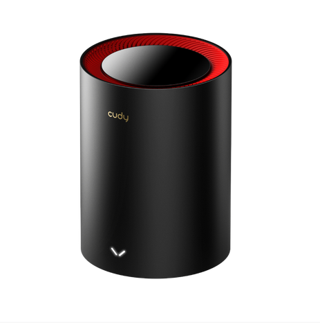 MESH система Cudy M3000 AX3000 Wi-Fi 6, 2.4/5 GHz, 574 + 2402 Mbps, LAN: 1 X 10/100/1000, WAN: 1 x 10/100/1000/2500 Mbps, (1 pack)