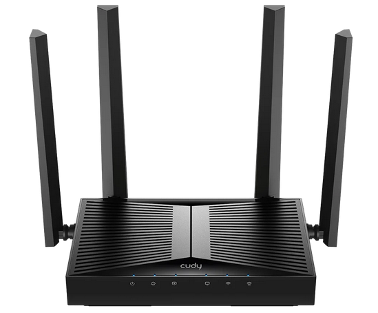 Рутер Cudy WR3600H Dual-Band Wi-Fi 7, 2.4/5 GHz, 688 + 2882 Mbps, LAN: 4 x 10/100/1000 Mbps, WAN: 1 x 10/100/1000/2500 Mbps 