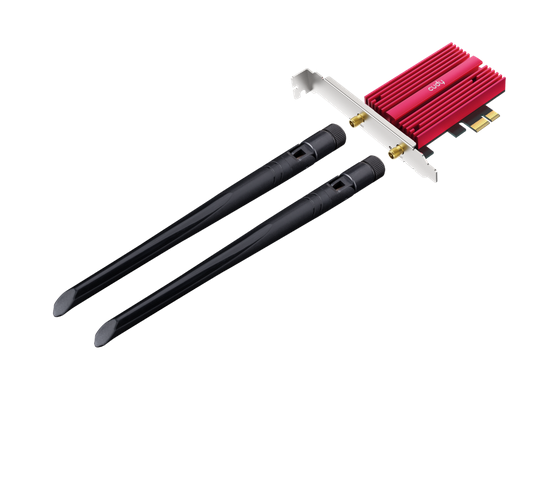 Безжична мрежова карта Cudy WE9300, Tri-Band Wi-Fi 7,  2.4/5.0/6.0GHz, 688+2882+5760 Mbps, Bluetooth 5.4 