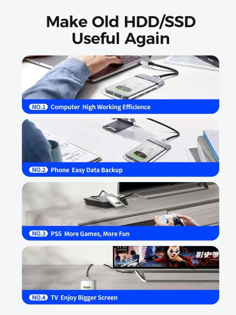 Кутия Orico TX25C3 HDD / SSD 2.5" (6.35 cm), USB Type-C 5Gbps